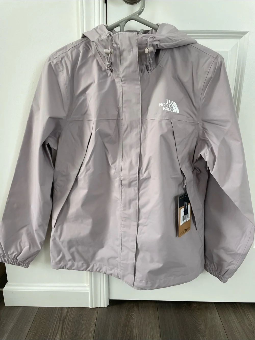 Women’s The North Face Antora Rain Jacket Moonstone Grey XS - Picture 1 of 5